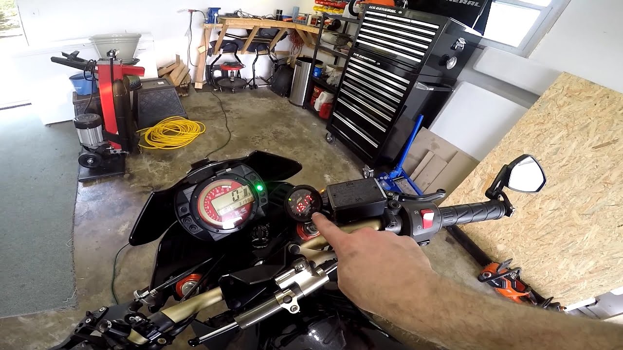 Tuning your motorcycle on the road!