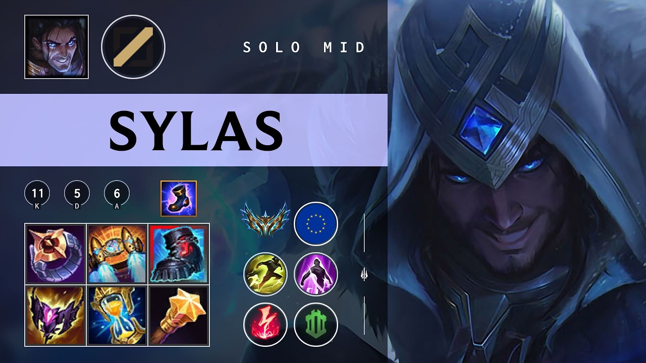 Sylas Mid vs Anivia - EUW Challenger Patch 26.04