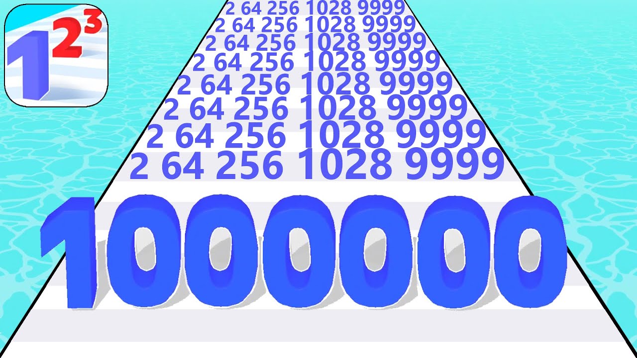 New Satisfying Mobile Game Number Masters - Play 1000 Levels Tiktok Video Gameplay 2024