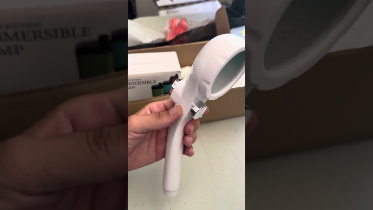 Unboxing! Electric portable shower set! Pt.1