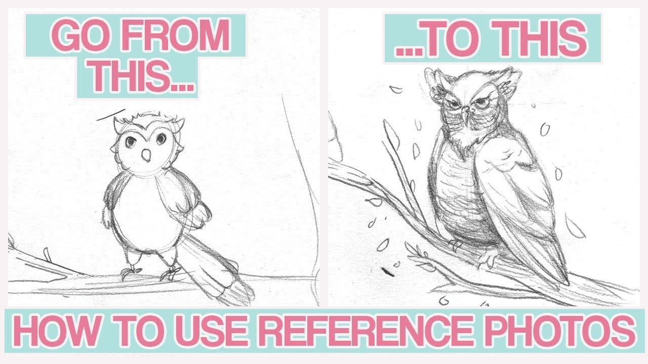 How to Use Reference Photos | How To Improve Your Art Episode 2
