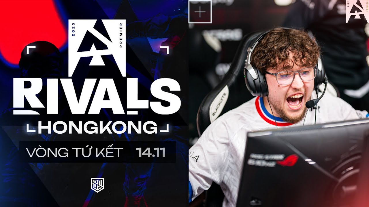 🏆 BLAST Rivals Hong Kong: V&ograve;ng Playoff - Tứ kết: PAS vs paiN; Team Spirit vs Team Vitality | 500BROS