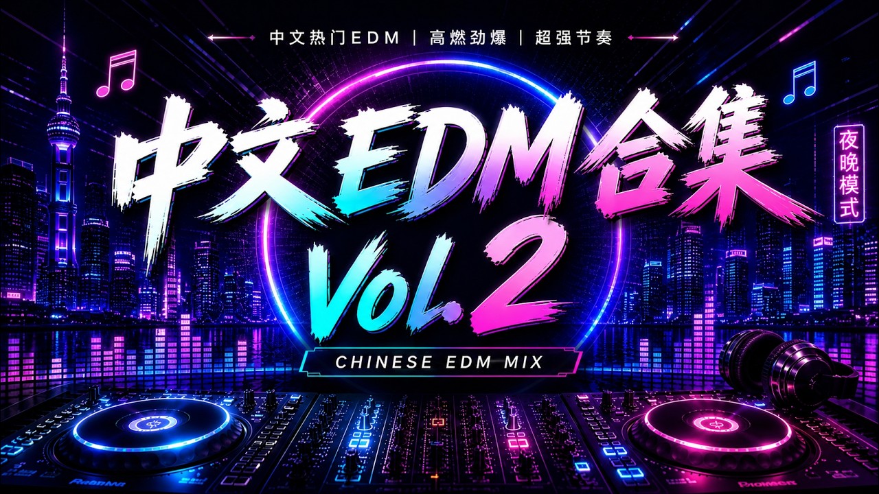 Vol 02🎧DJ KICK｜夜色回响 🌙 放松沉浸 EDM｜电音合集