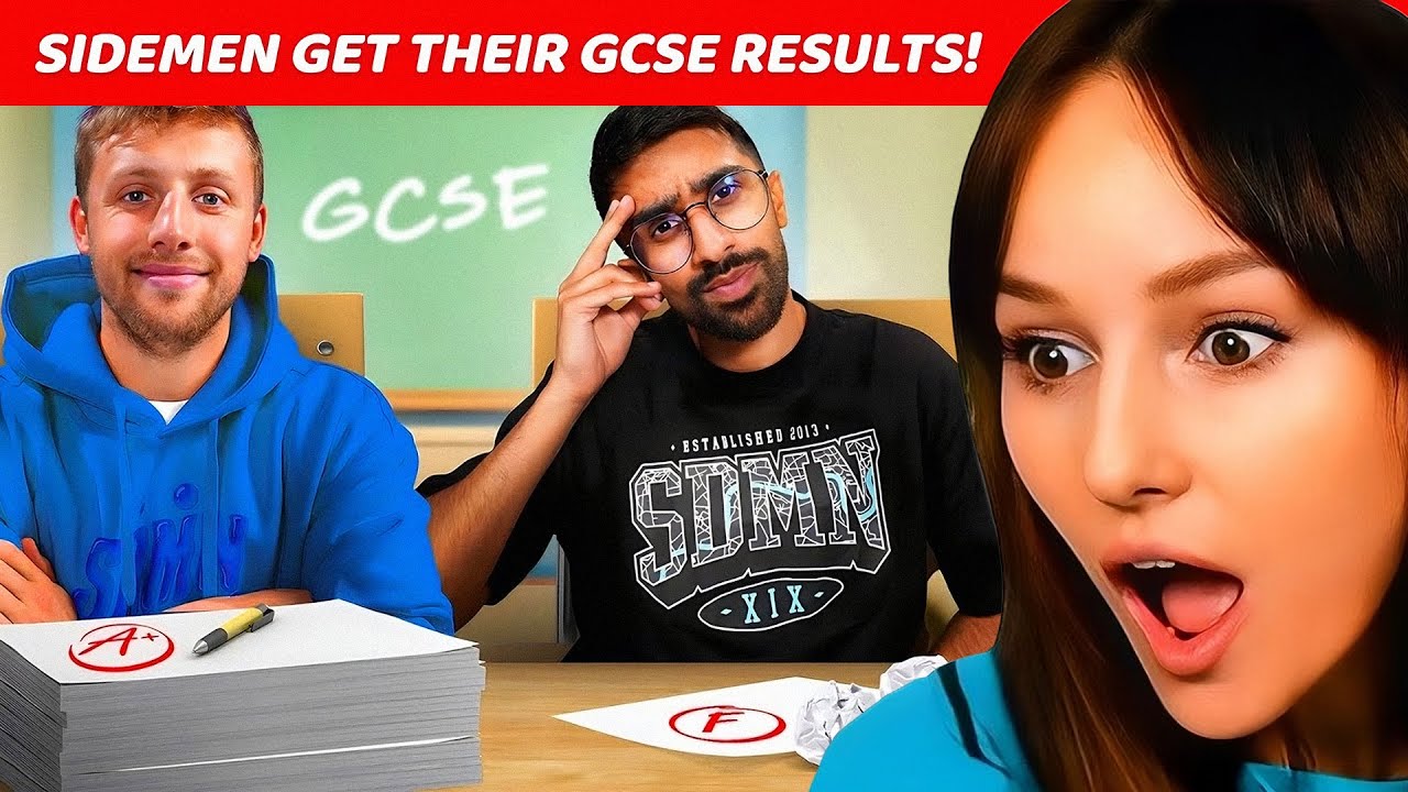 Freya Reacts to SIDEMEN GET THEIR GCSE RESULTS