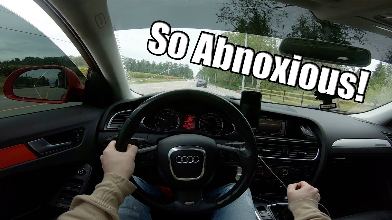B8 A4 Stage 2 Tune W/ INSANE Crackles! - POV Drive