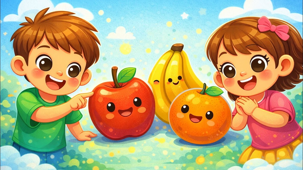 Meyveler Şarkısı 🍎🍌 | Eğitici Çocuk Şarkısı | Okul Öncesi Öğrenme