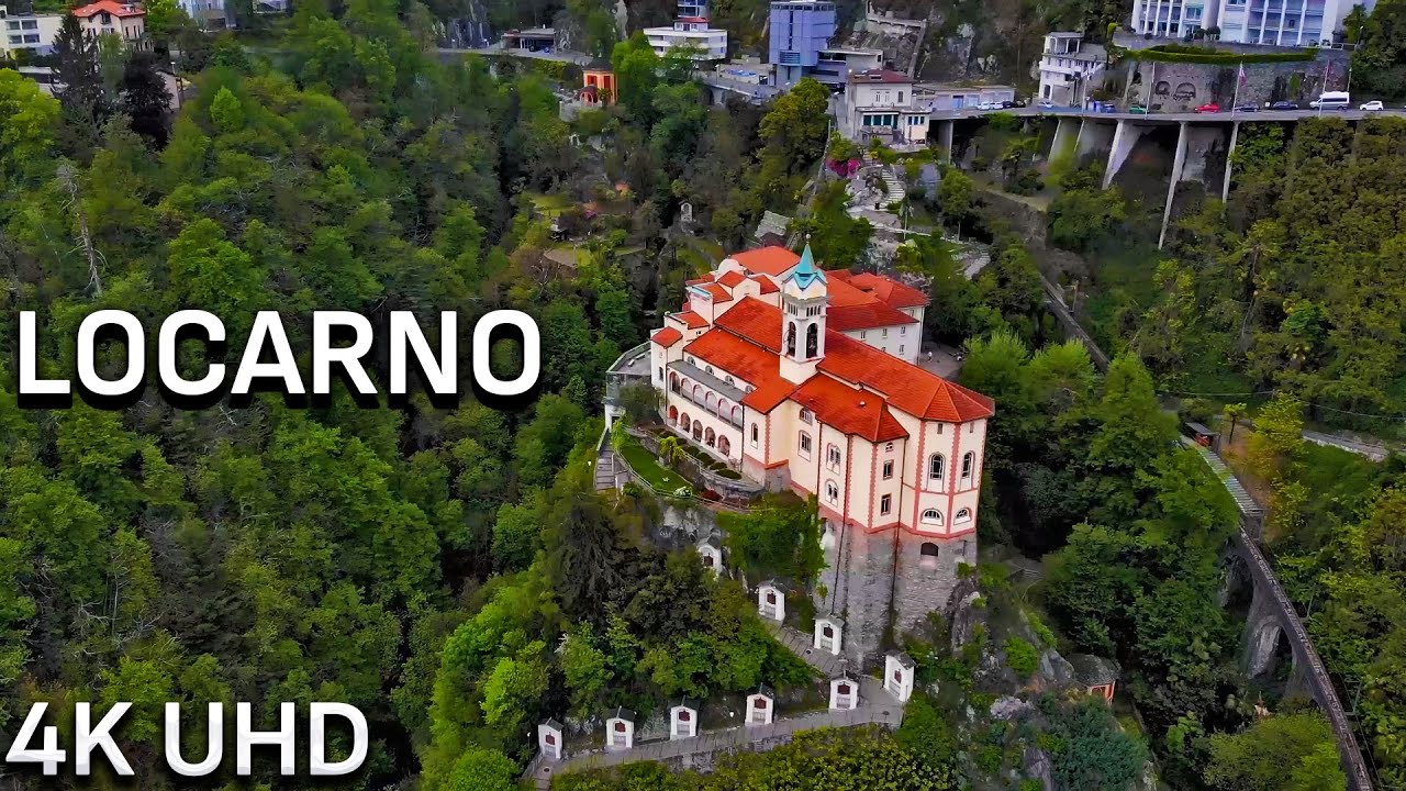 Locarno, Switzerland in 4K | Short Scenic Video of a Picturesque Swiss Town