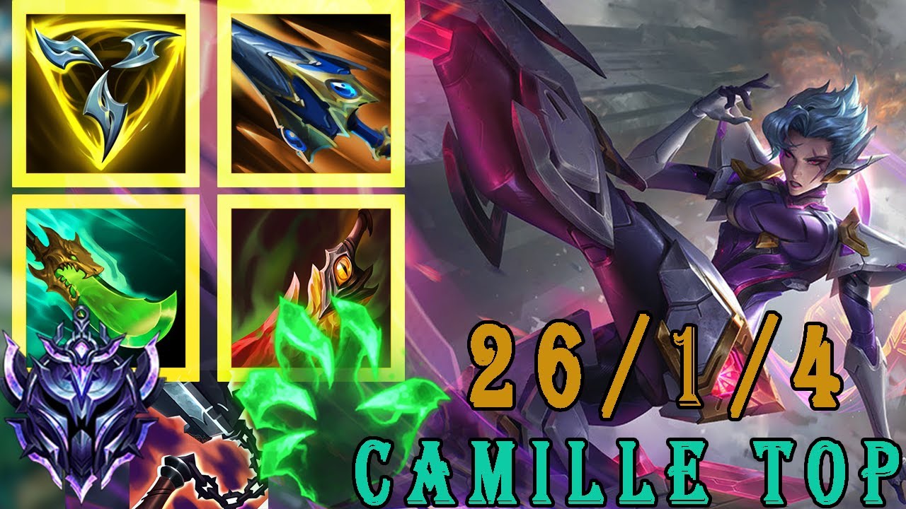 Wild Rift China - Camille Shows Zero Respect-Absolute Domination with Godlike Mechanics and 26 Kill