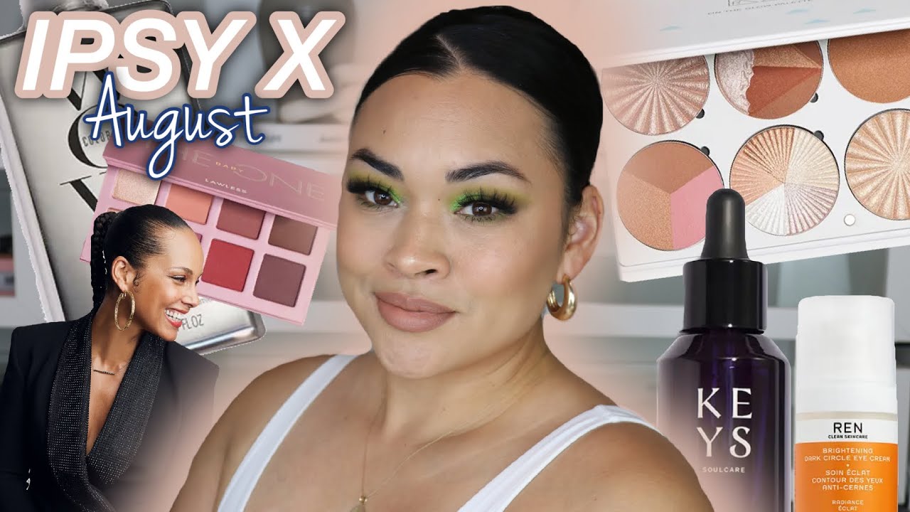 IPSY GLAM BAG X ALICIA KEYS UNBOXING 2022