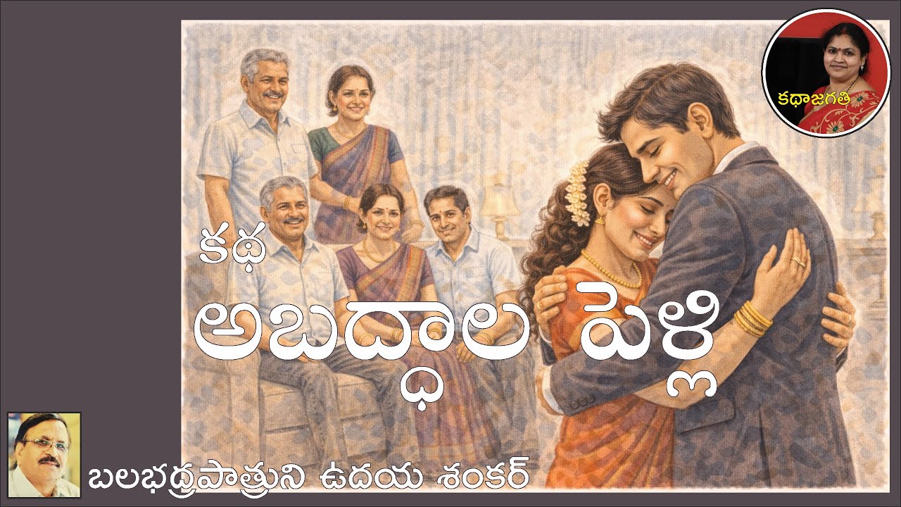 అబద్ధాల పెళ్లి | రచయిత : బలభద్రపాత్రుని ఉదయ శంకర్ | స్వరం : భాగవతుల పద్మ