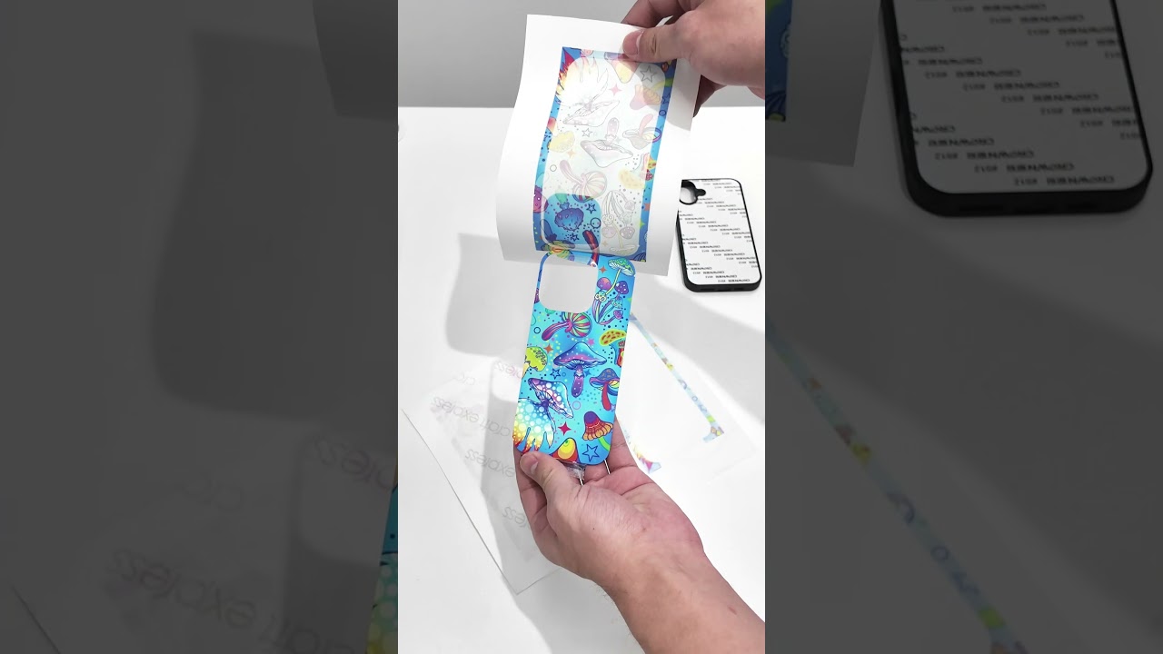 iPhone 16 sublimation photo case by auto heat press!#sublimationtutorial #shorts
