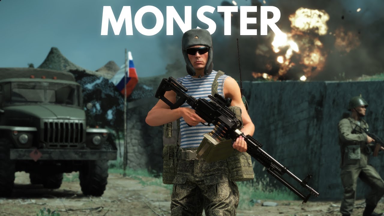 The new PKP does MASSIVE damage in Arma WCS...