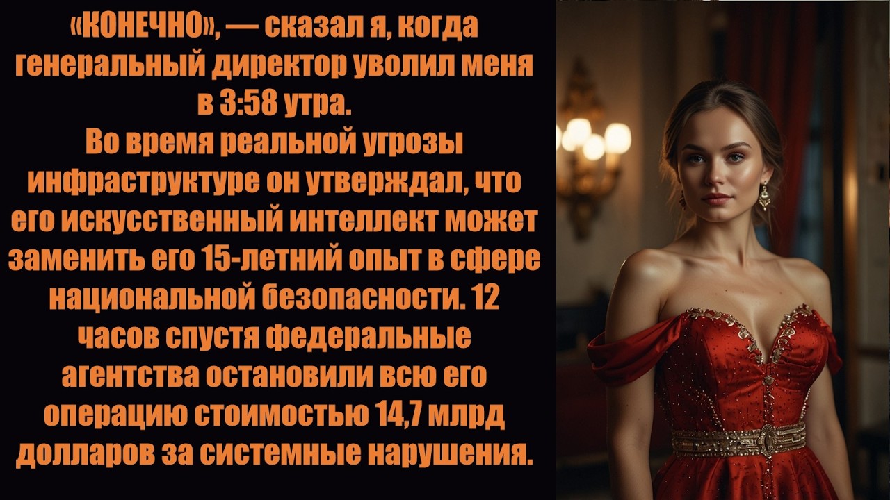 «Конечно». Затем он вывел из строя национальную энергосеть стоимостью 14,7 миллиарда долларов, посл.