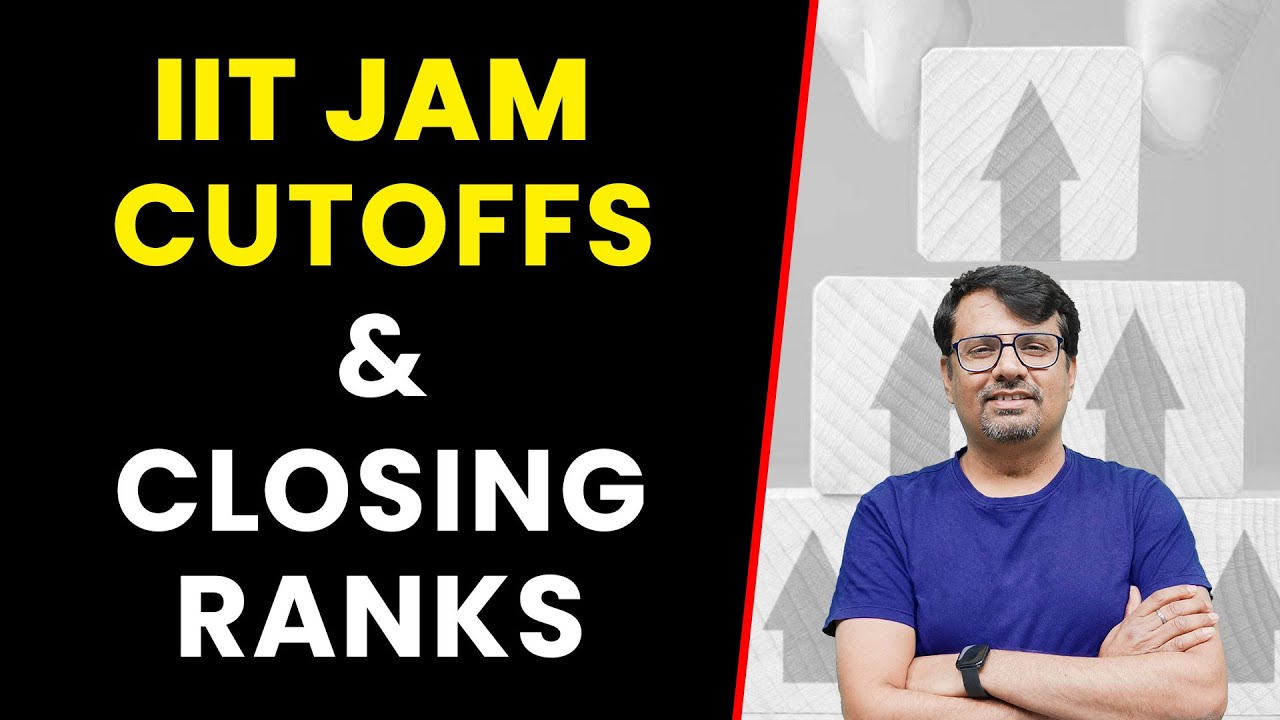 IIT JAM CUTOFFS & CLOSING RANKS #shorts #youtubeshorts #trending  #iitjam