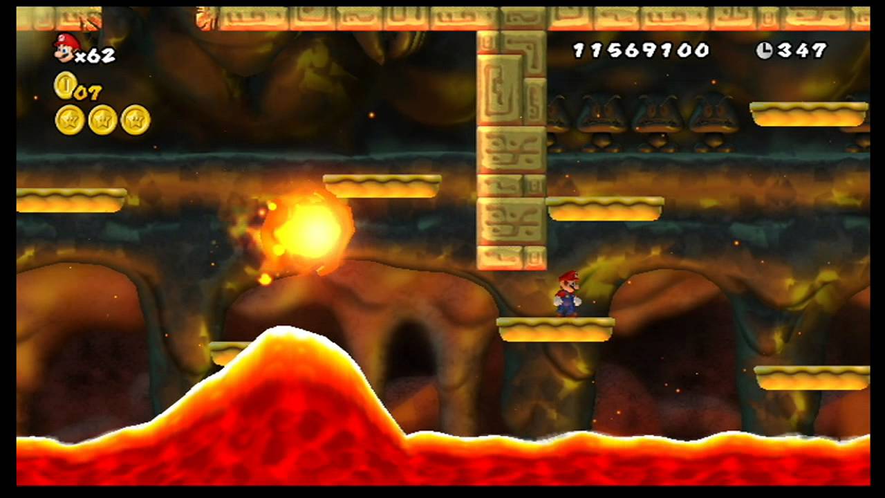 New Super Mario Bros. Wii Boss 12 (Final Boss) - Bowser