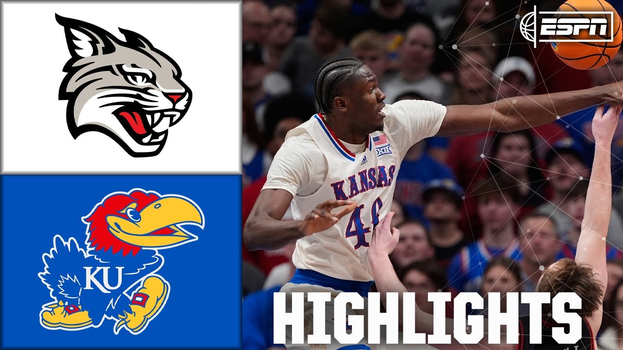 Davidson Wildcats vs. Kansas Jayhawks | Full Game Highlights | ESPN College Basketball