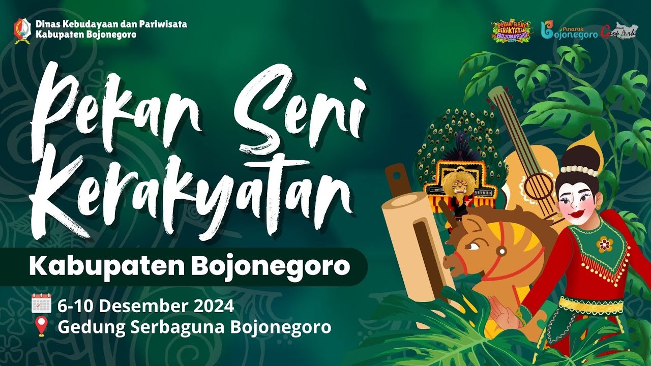🔴[LIVE] PEKAN SENI KERAKYATAN KABUPATEN BOJONEGORO 2024