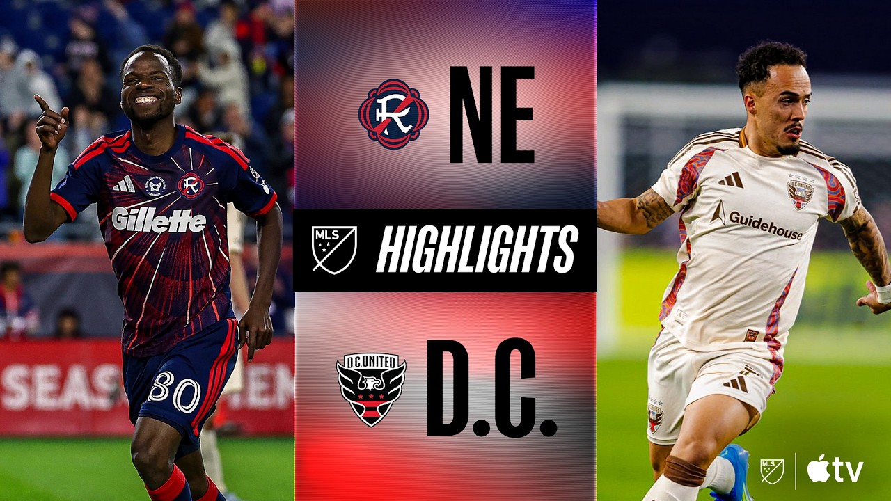 New England Revolution vs. D.C. United | Full Match Highlights | TIGHT EASTERN CONFERENCE BATTLE!