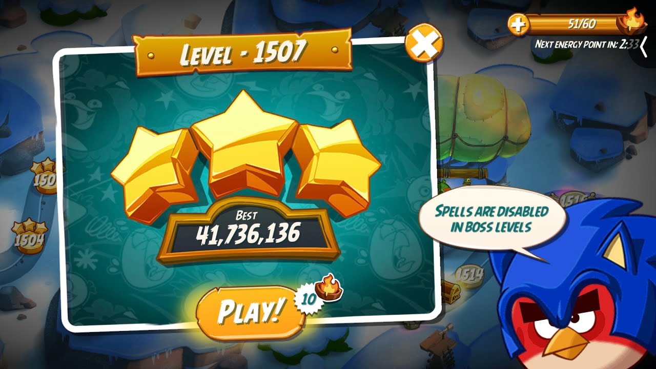 Angry Birds 2 Level 1507 | Level 1507 | Angry Birds 2 | Angry Birds | A B 2 | AB2 | AB2
