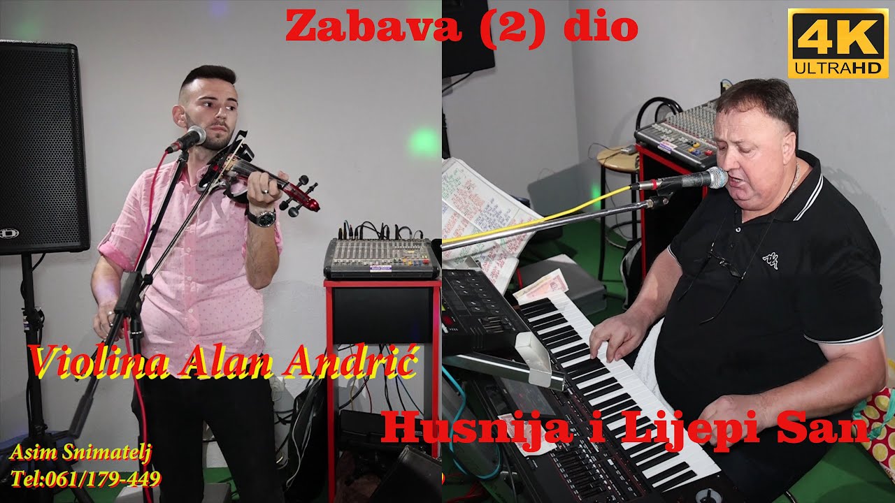 Bosansko Veselje Muzika Husnija i Lijepi San (2) dio 