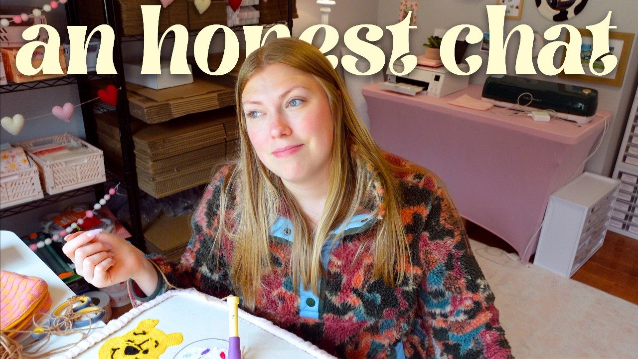 A Productive Small Business Vlog | how I've been feeling + new business endeavors 📦✨