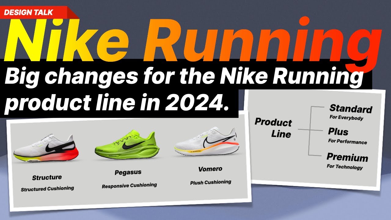 Big changes for the Nike Running product line in 2024/25