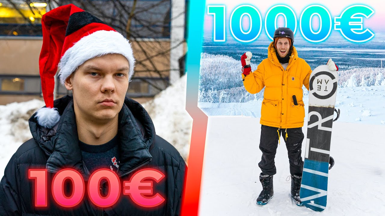 Pikkujoulut 100&euro; ja 1000&euro; budjetilla!