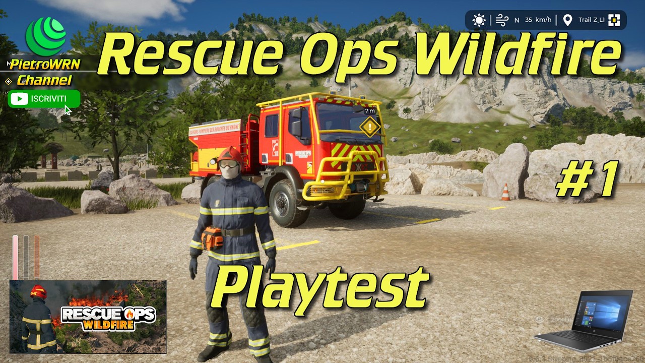 Rescue Ops Wildfire - #1 - Playtest 🚒