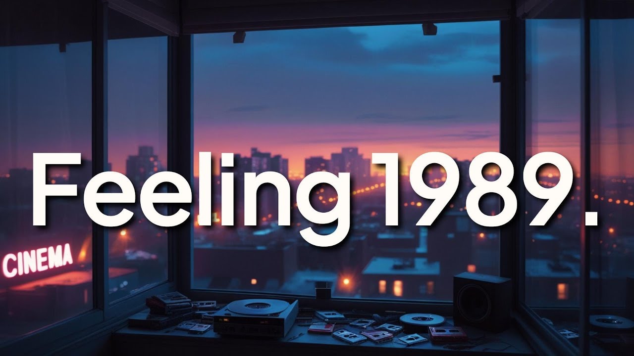 The Last Glow 1989 | Lofi Synthwave Retrowave Mix | 80s Chill Beats for Reflection & Focus