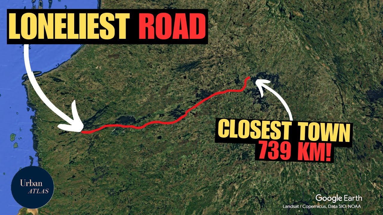 Why this is the REAL LONELIEST ROAD in North America.
