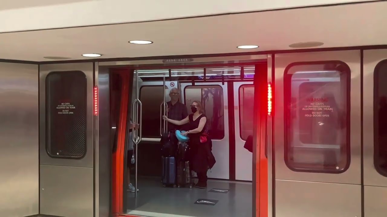 Airport Train Doors are closing collection￼