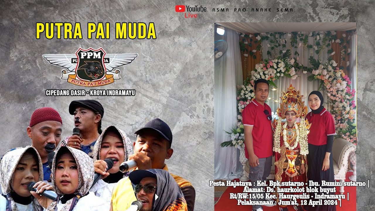 [LIVE SIANG] PUTRA PAI MUDA | HAURKULOT HAURGEULIS | 12 APRIL 2024