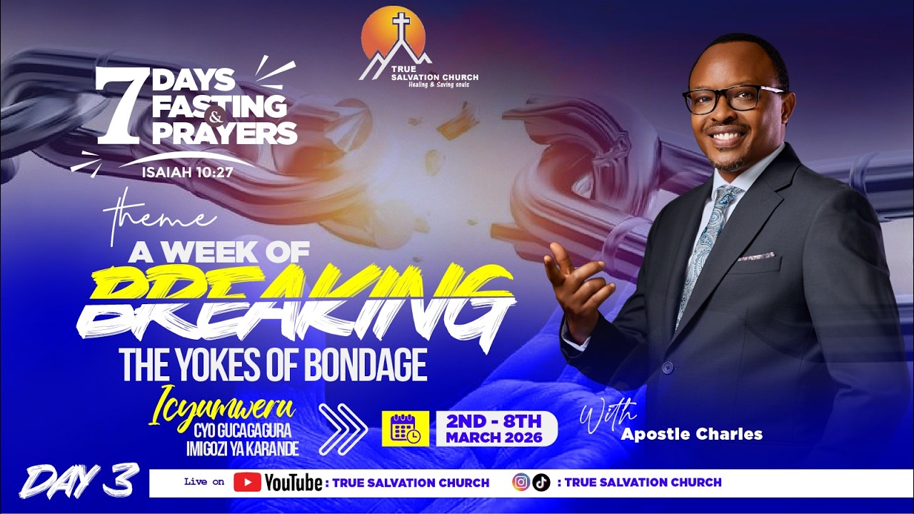 BREAK THE CHAINS & CLAIM YOUR BLESSING With Apostle Charles 04/03/2026