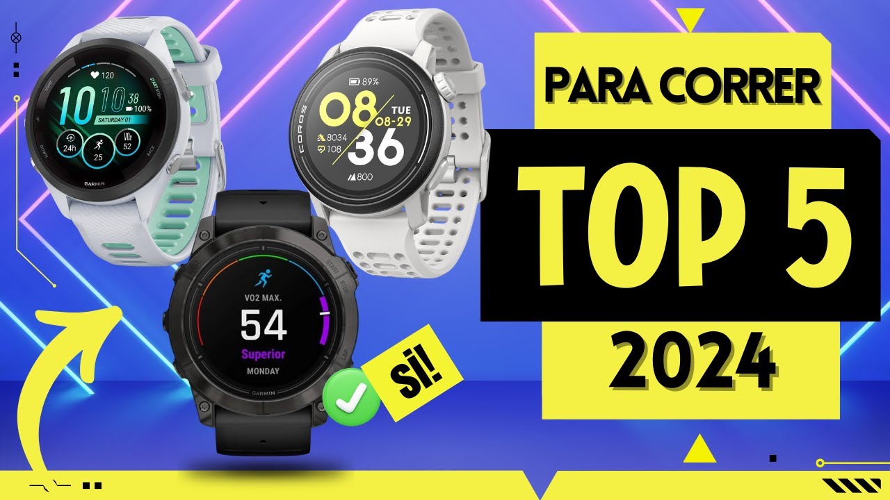 ✅ Relojes para Correr de 2025: &iexcl;Los 5 Mejores Modelos Que Debes Conocer!