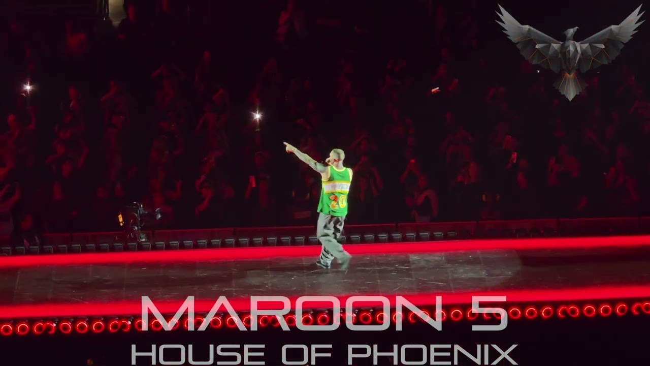 MAROON 5 - LIVE - PAYPHONE - HOUSE OF PHOENIX
