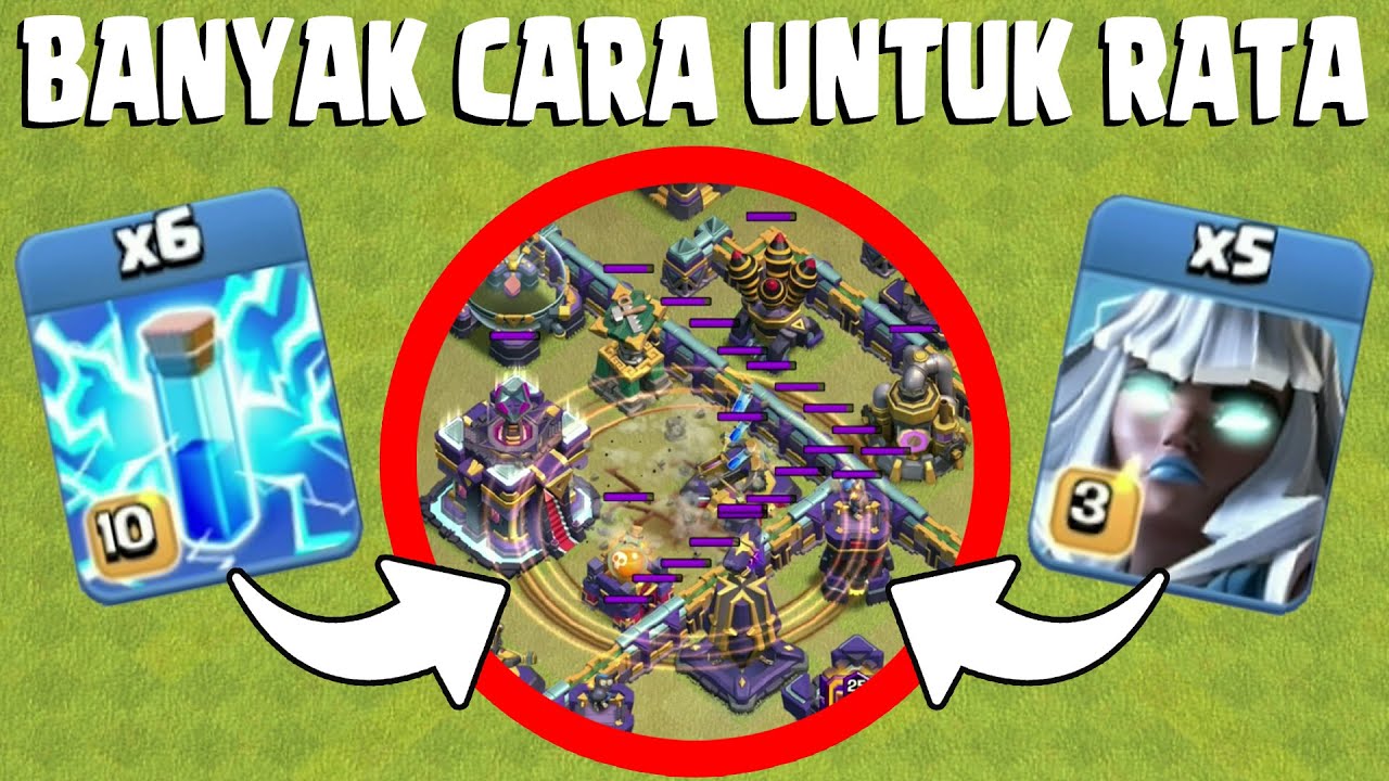 Titans Petir Jadi Kombo Sempurna !! Strategi TH 15 All Max