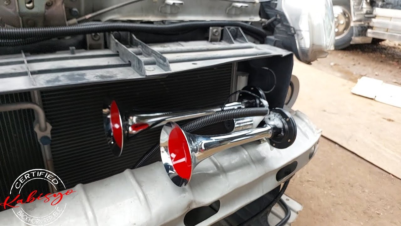 Airhorn set up MITSUBISHI MIRAGE