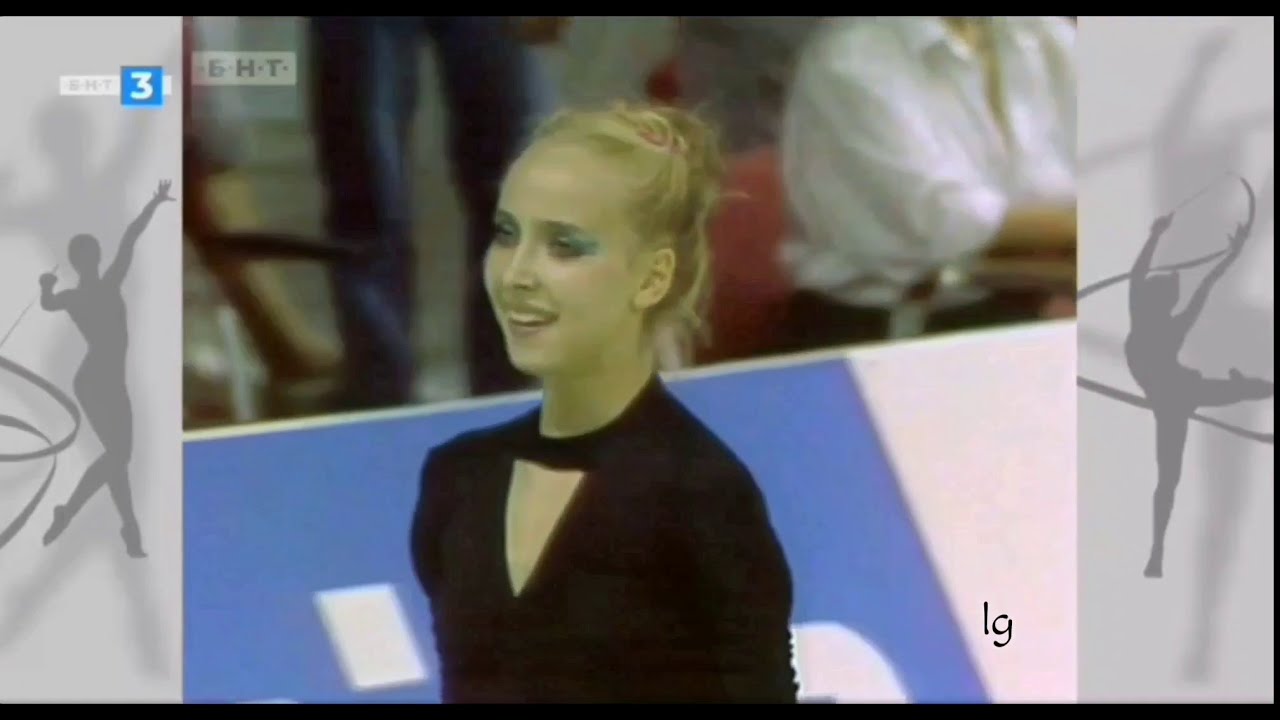 Anna Kotchneva Hoop Final World RG Championships Varna 1987