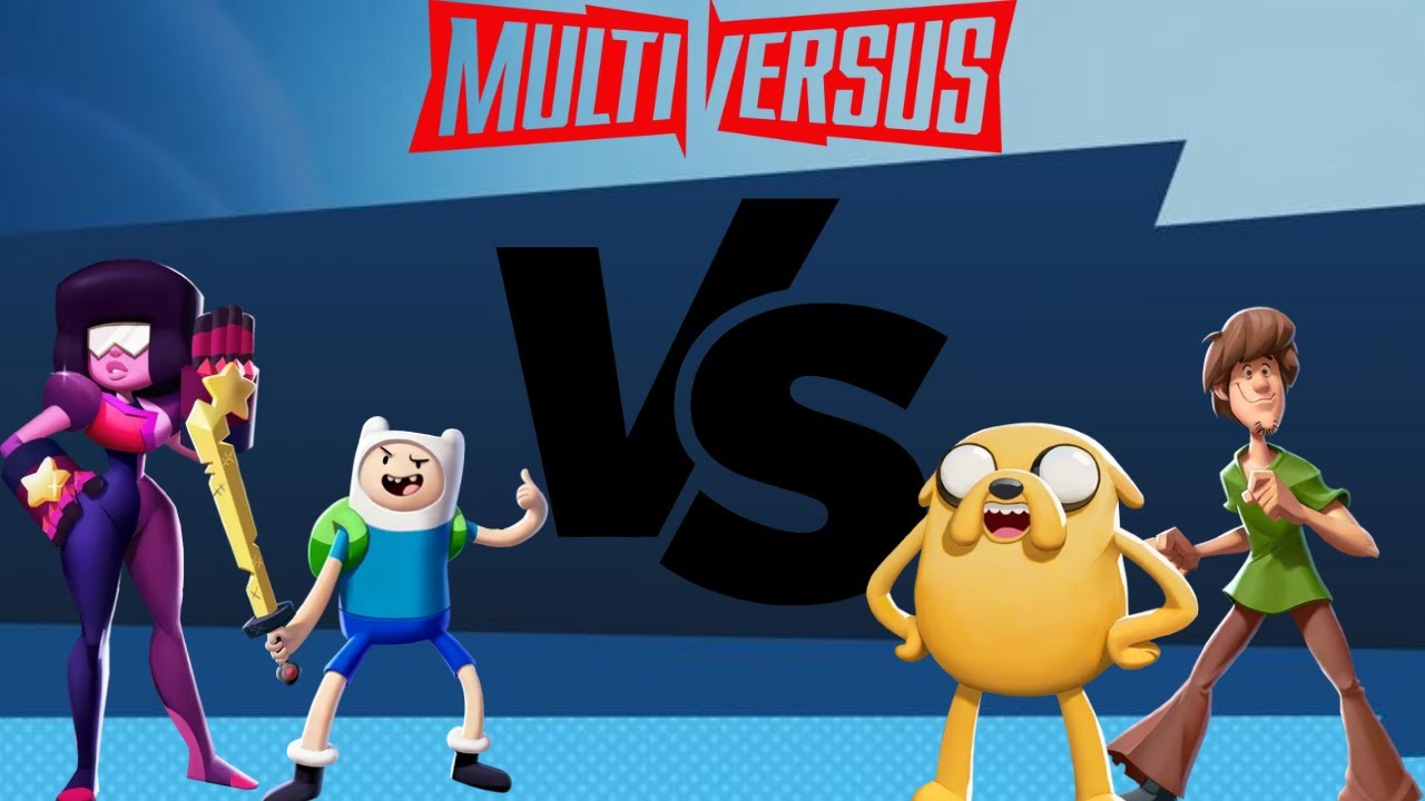 Garnet & Finn VS Jake & Shaggy - Multiversus Gameplay
