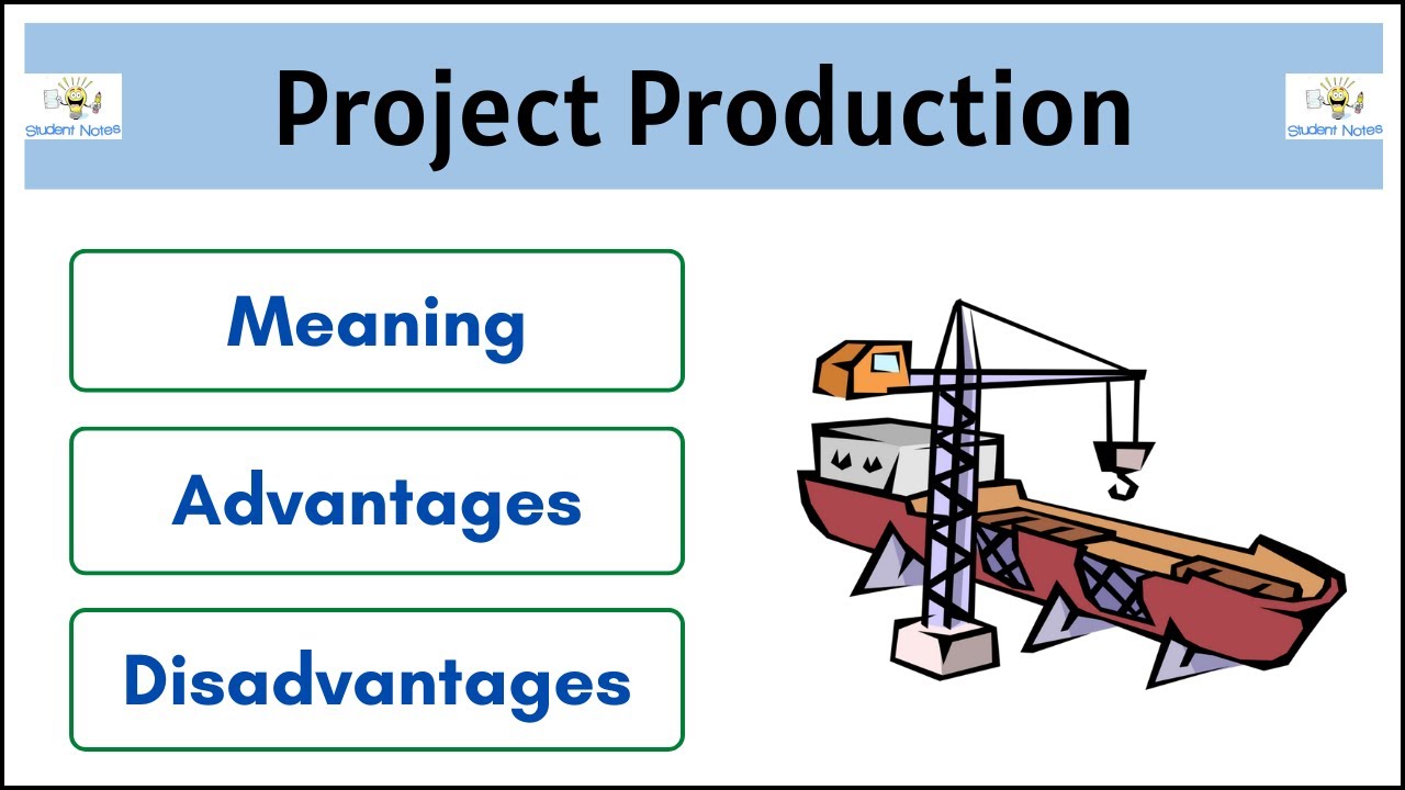 #3 What is Project Production | Meaning | Example | Characteristics | Advantages | Disadvantages |