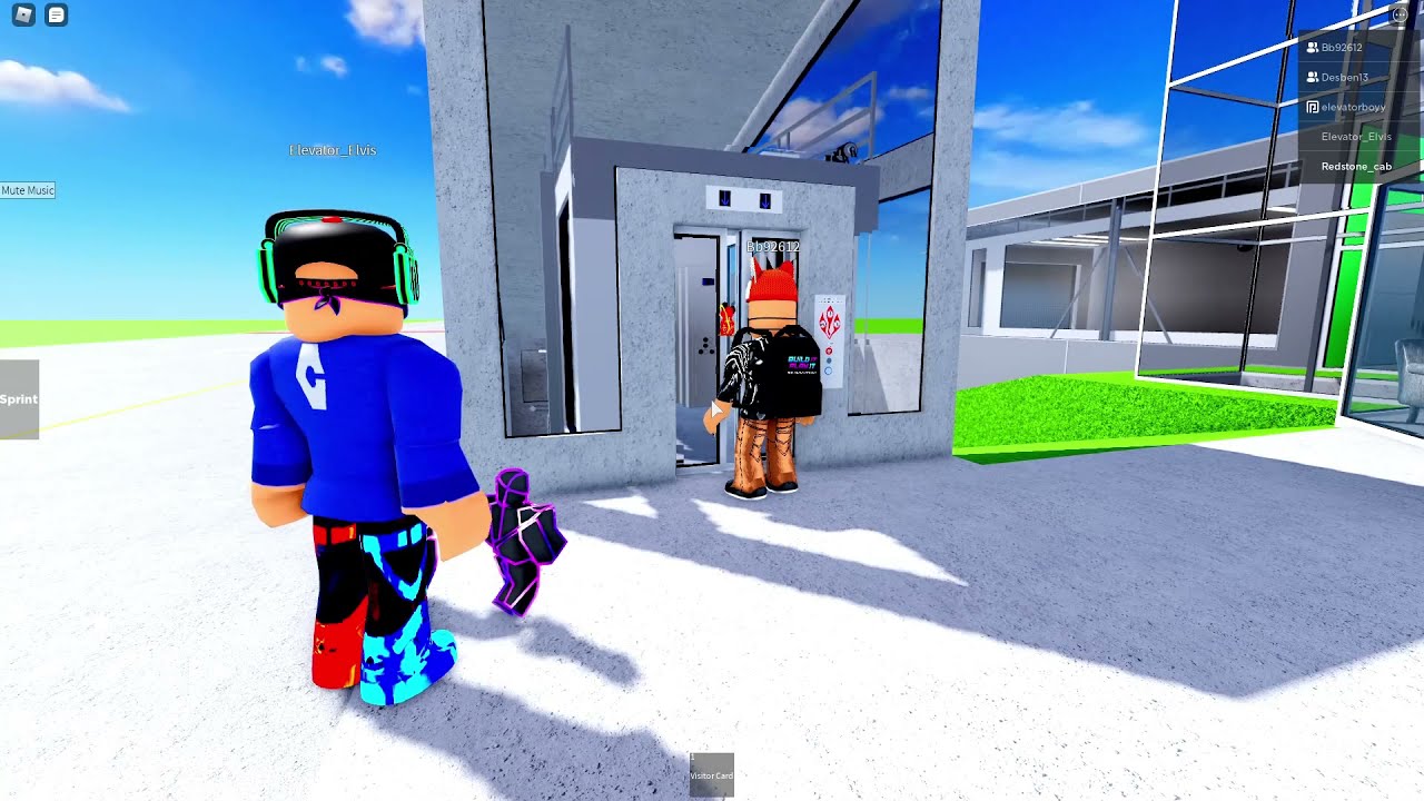 МОДИРОВАНО! Лифты были модифицированы в штаб-квартире Quest Corp | Roblox