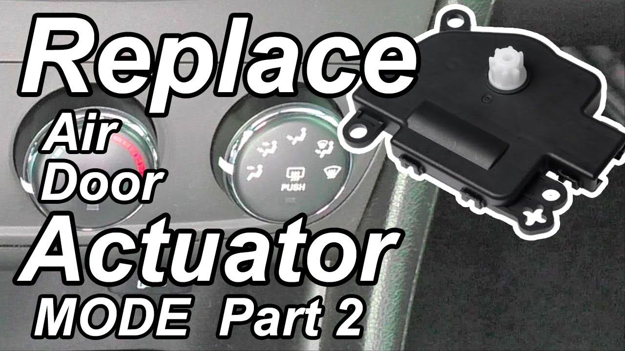 Замена привода воздушной заслонки MODE (часть 2) — Dodge Avenger 2014 (выпуск № 60)