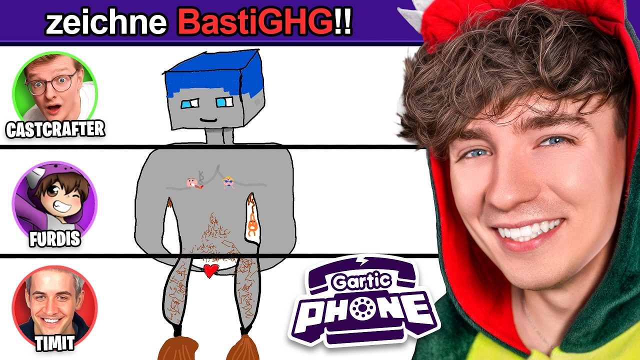WIR ZEICHNEN CURSED BASTIGHG?!😂🖌  | Gartic Phone