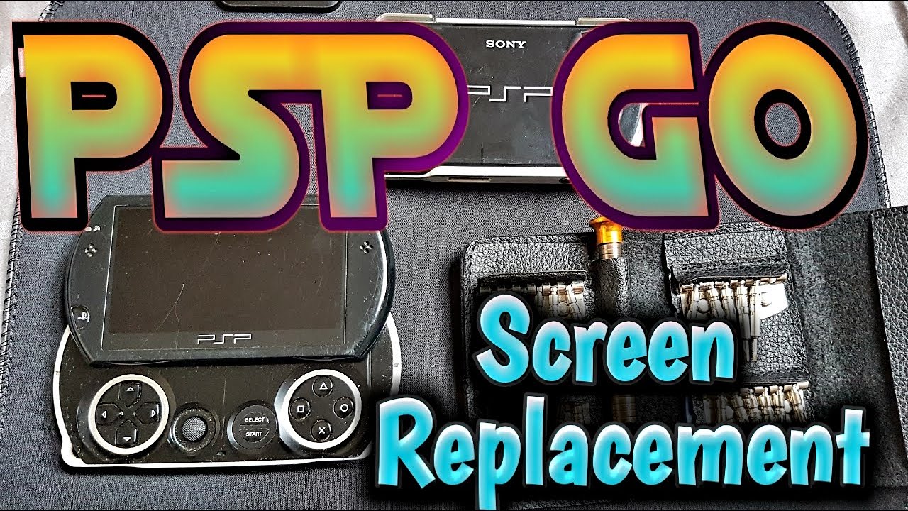 PSP Go How To Replace Screen / Battery