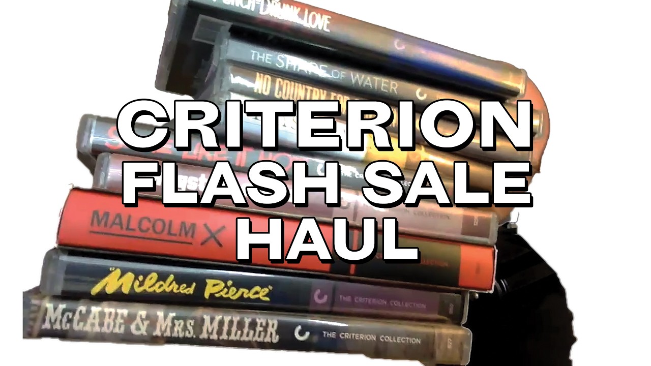 My Criterion Flash Sale Haul