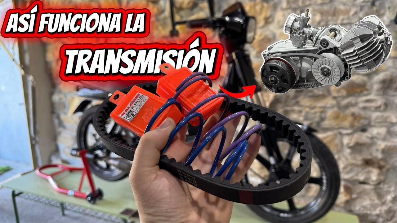 ASÍ FUNCIONA la TRANSMISIÓN de una SCOOTER 🔧 | Ajustamos la DERBI VARIANT