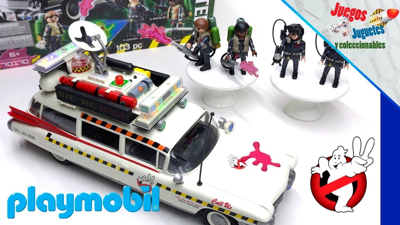 Mi ECTO 1A Playmobil Cazafantasmas 2 ► Juegos Juguetes y Coleccionables