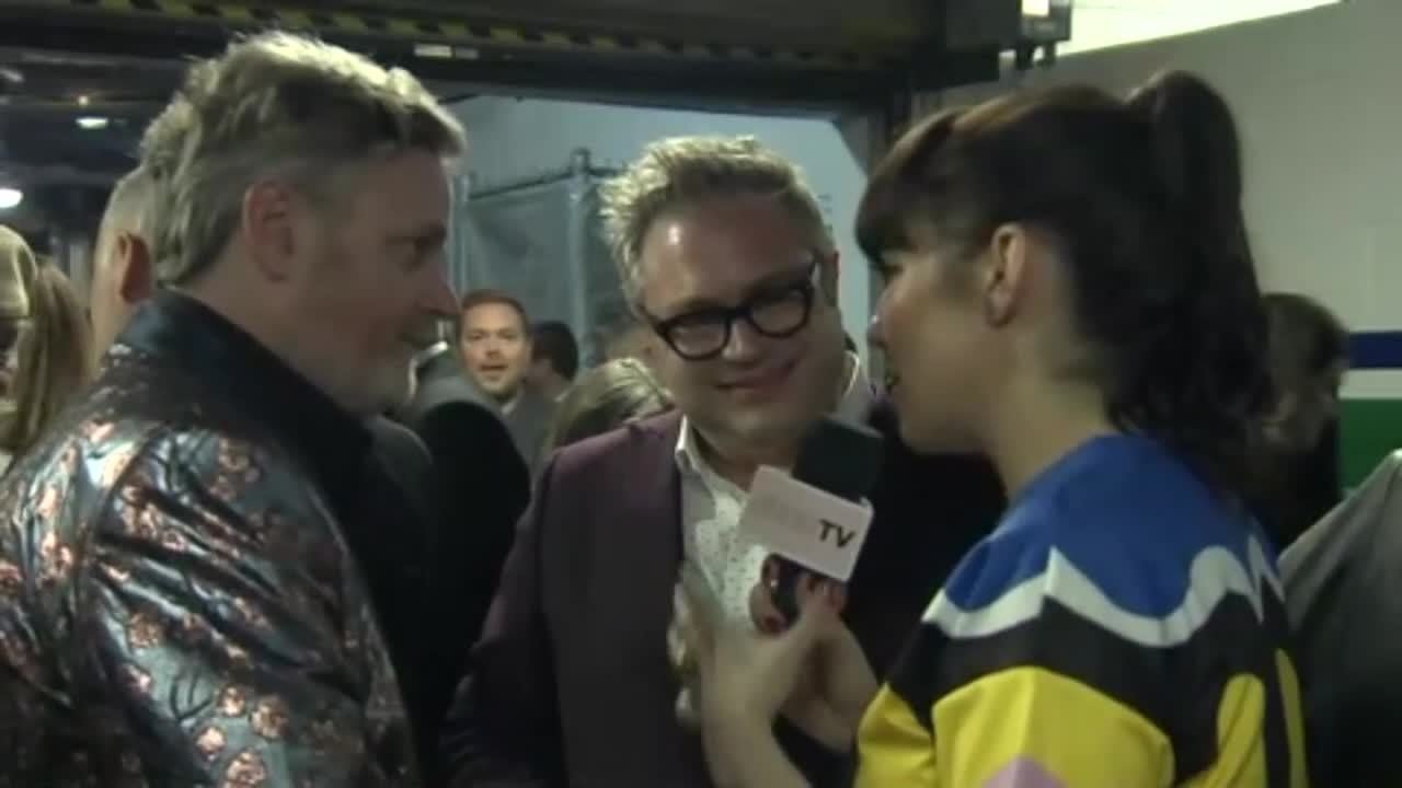 Steven Page & Kevin Hearn of Barenaked Ladies Backstage at The 2018 JUNO Awards