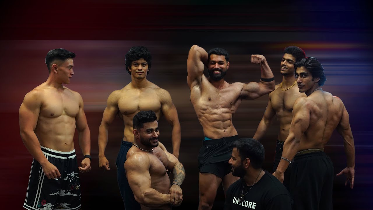 Workout with natty fitness influencers deon , inshaan,farhan baig dhanush,siddhant jaisawal gary lu