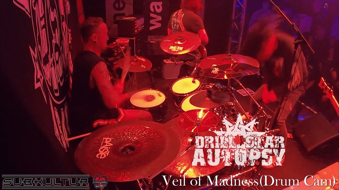 Drill Star Autopsy - Veil of Madness (Drum Cam)